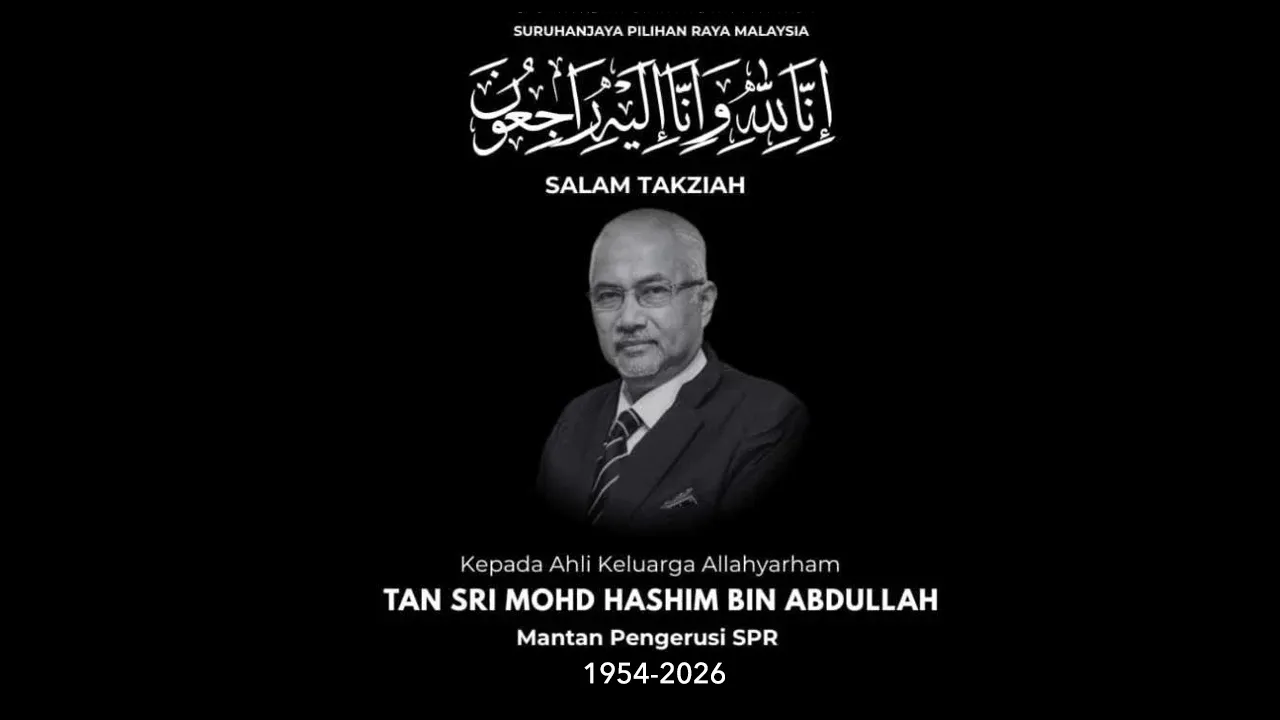 SHAH ALAM – Bekas Pengerusi Suruhanjaya Pilihan Raya (SPR), Tan Sri Mohd Hashim Abdullah meninggal dunia.
