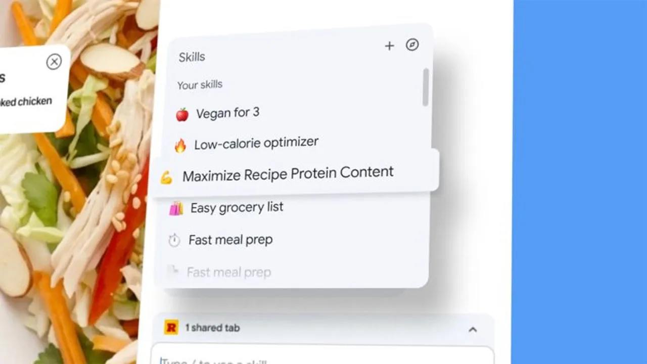 Chrome Skills Mengubah Prom AI Yang Kerap Digunakan Disimpan Menjadi Satu Klik Sahaja_Amanz