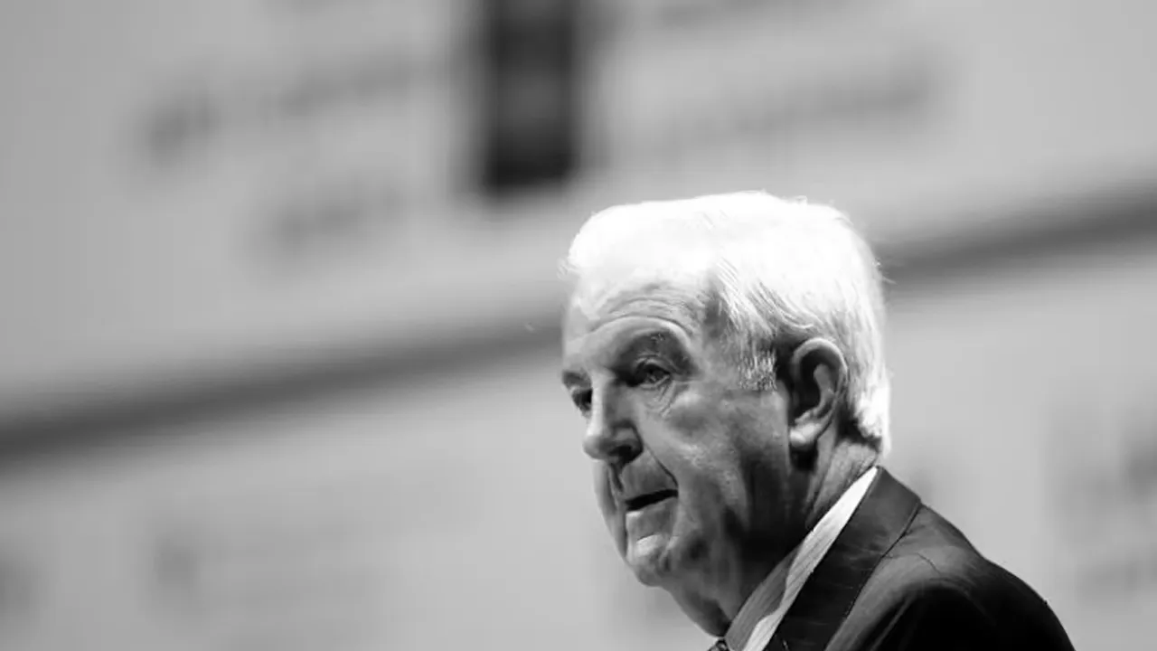 Craig Reedie, President of the World Anti Doping Agency (WADA) attends the WADA Symposium in Ecublens near Lausanne, Switzerland, March 13, 2019. REUTERS/Denis Balibouse/File Photo