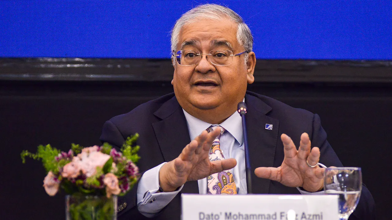 KUALA LUMPUR, April 22 -- Securities Commission Chairman Datuk Mohammad Faiz Azmi speaks at the Securities Commission Malaysia Annual Report 2025 press conference at the Securities Commission Malaysia, today.   -- fotoBERNAMA (2026) COPYRIGHT RESERVED