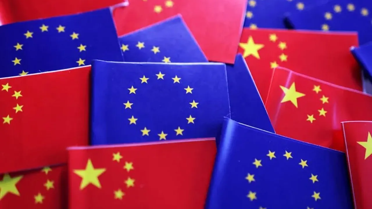EU CHINA FLAG