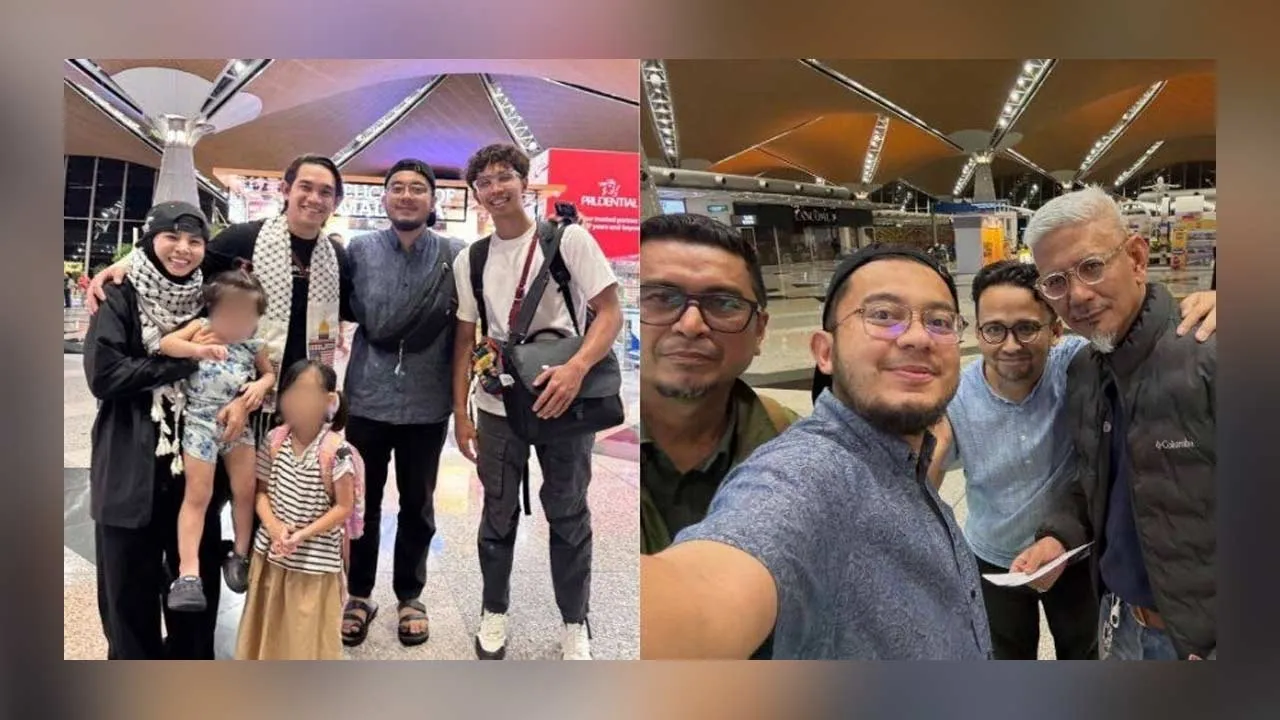 Ardell, Haroqs, Heliza, Hazwani, ZRA kembali galas misi ke Gaza - 'Selamat pecahkan kepungan'