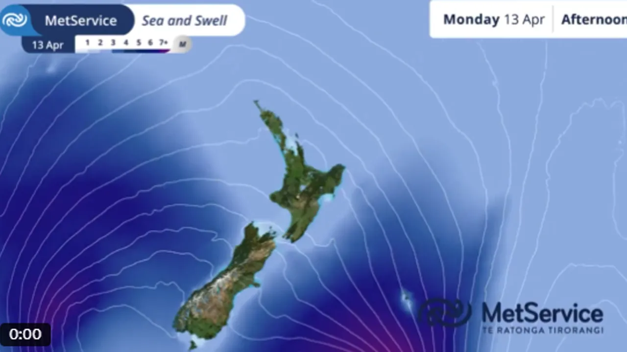 Sumber: MetService NZ