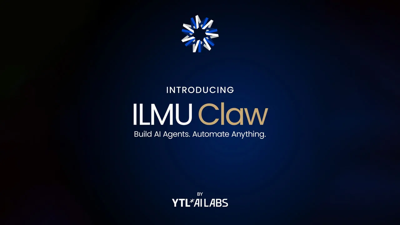 YTL AI Labs today launched ILMU Claw, enabling Malaysian users, developers, and enterprises to build autonomous AI agents on Malaysian infrastructure for the first time._YTL AI Labs