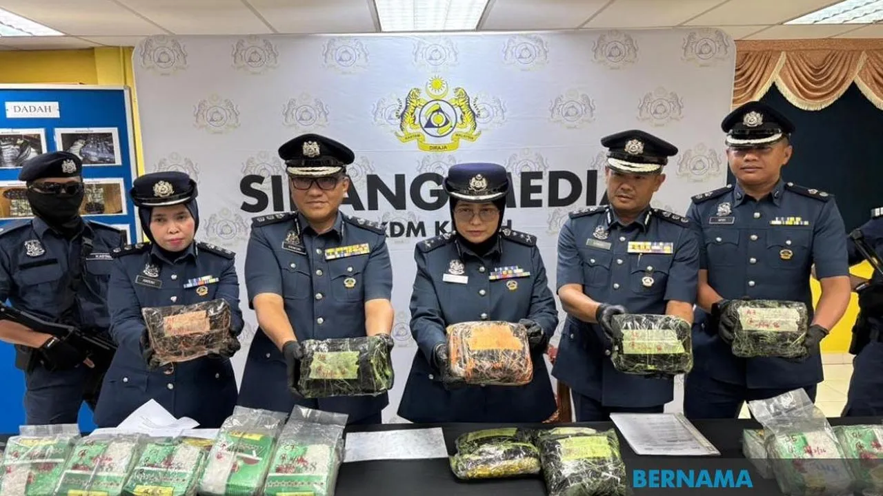 JKDM Kedah Rampas Dadah Ekstasi, Syabu Lebih RM3.9 Juta -- BERNAMA