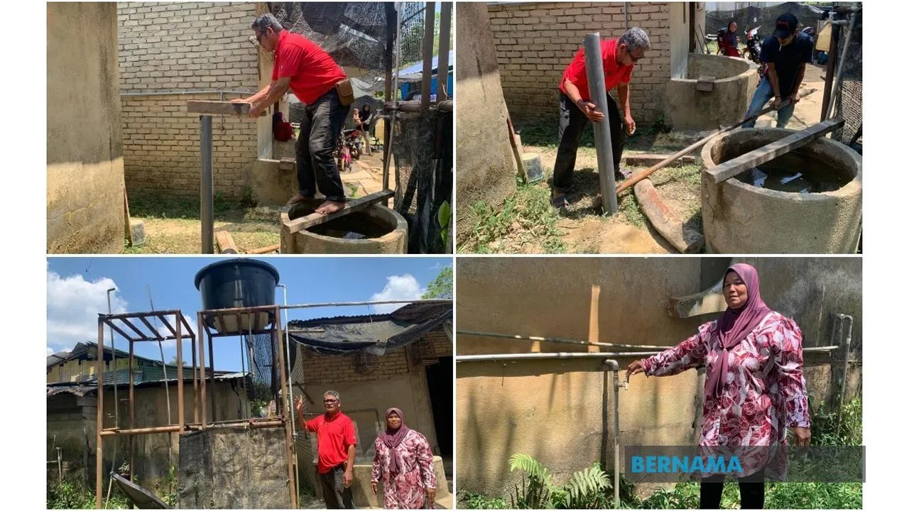 Kemarau: Penduduk Bina Telaga Tiub Atasi Masalah Air Di Pasir Mas -- BERNAMA
