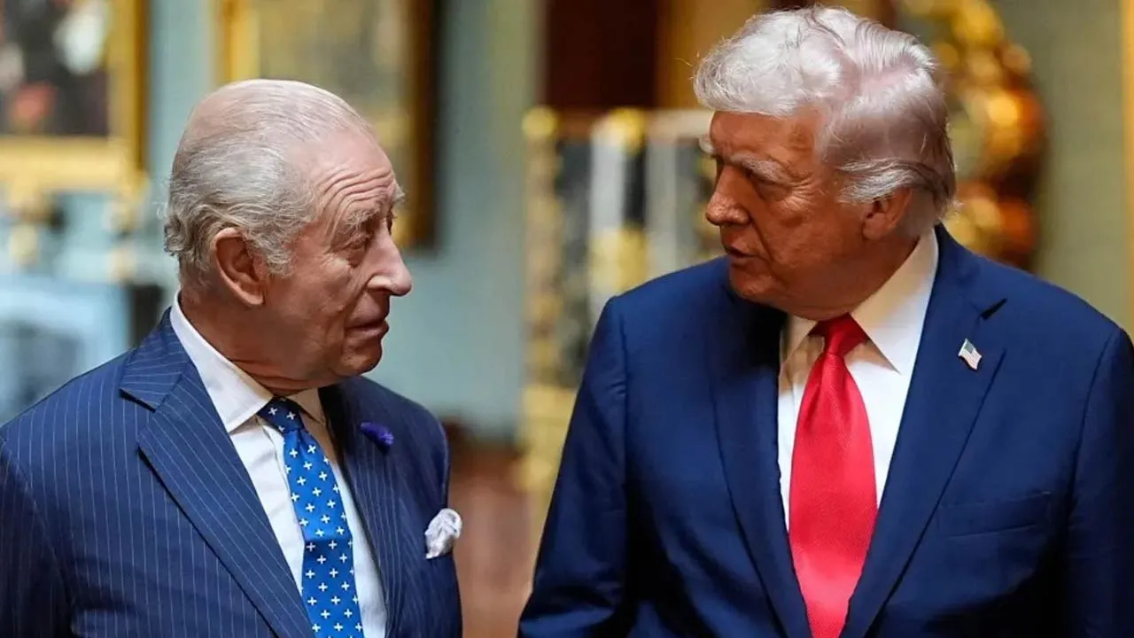 King Charles & Presiden Trump