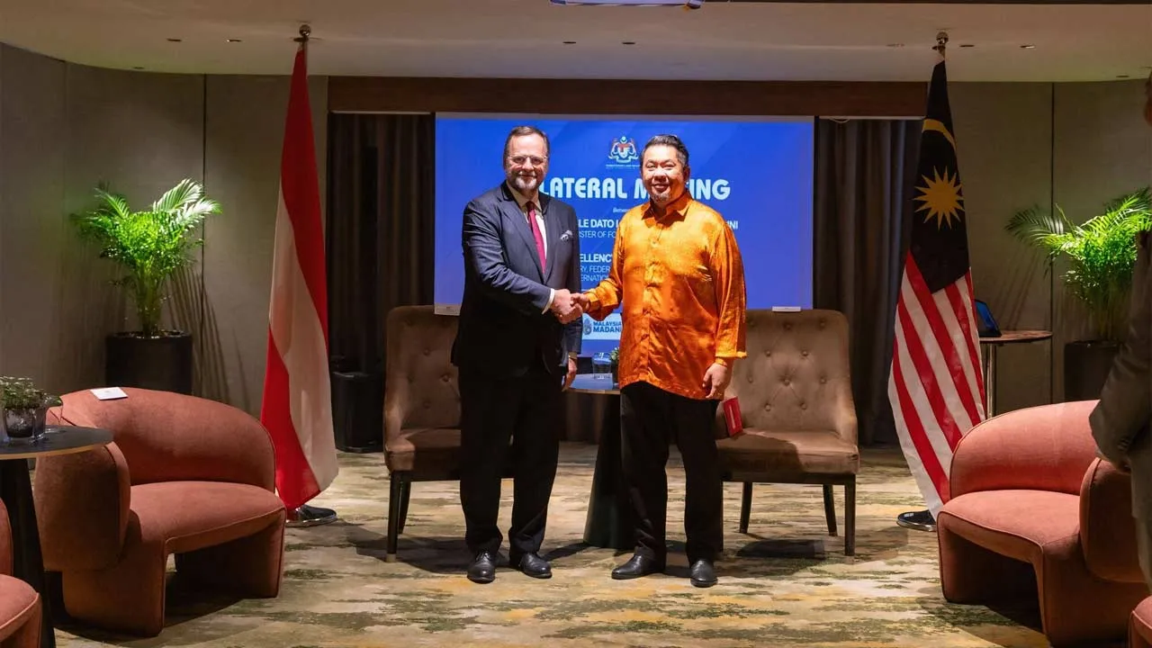 TYT Sepp Schellhorn, Timbalan Menteri Luar Negeri Austria telah mengadakan lawatan kerja ke Malaysia pada 30 April 2026. Semasa lawatan tersebut, Dato Lukanisman Bin Awang Sauni, Timbalan Menteri Luar Negeri telah mengadakan mesyuarat dua hala dengan TYT Schellhorn. Lawatan ini merupakan sebahagian daripada rangka lawatan beliau ke beberapa negara Asia Tenggara, termasuk Mesyuarat Menteri-menteri Luar Negeri ASEAN-Kesatuan Eropah (EU) di Brunei Darussalam. Perbincangan tertumpu kepada penerokaan bidang kerj