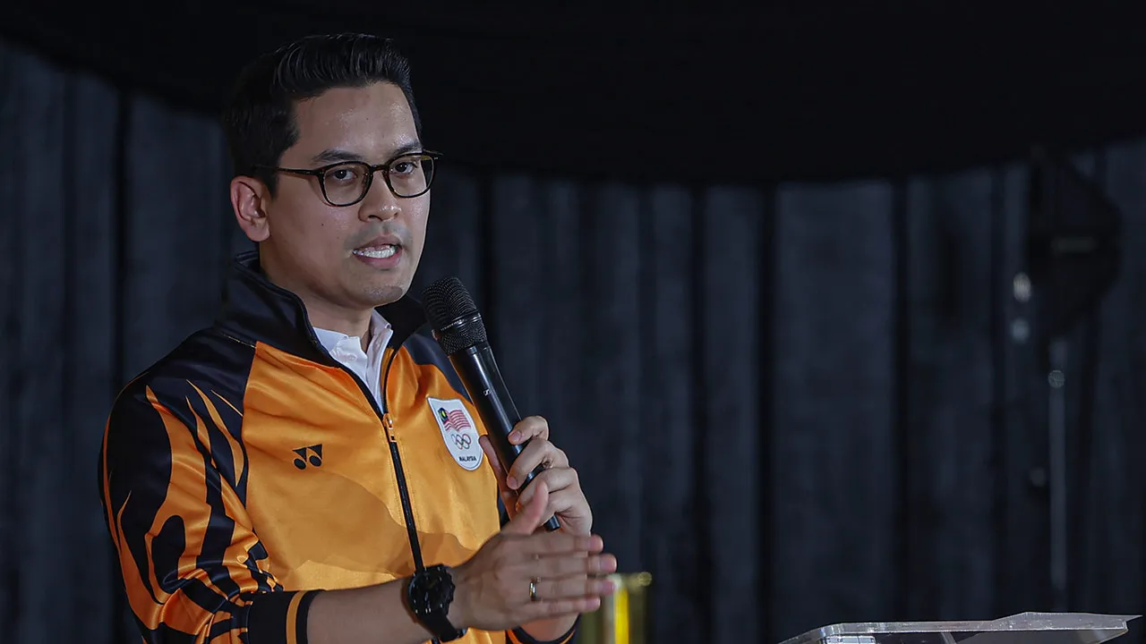 KUALA LUMPUR, 14 April -- Menteri Belia dan Sukan Dr Mohammed Taufiq Johari menyampaikan ucapan pada Majlis Perasmian Kompleks Akademi Sepak Takraw Malaysia di Kampung Bharu hari ini.  -- fotoBERNAMA (2026) HAK CIPTA TERPELIHARA