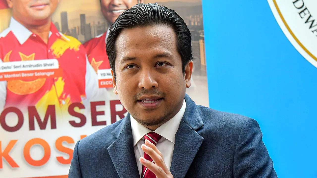 SHAH ALAM, 27 April -- Exco Belia, Sukan dan Keusahawanan Negeri Selangor Mohd Najwan Halimi semasa sidang media mengenai Selangor perkasa Ekosistem Platform Selangor (PLATS) sebagai intervensi responsif krisis untuk usahawan dan perkembangan penganjuran SUKMA Selangor 2026 di Wisma Dewan Negeri Selangor hari ini.  -- fotoBERNAMA (2026) HAK CIPTA TERPELIHARA