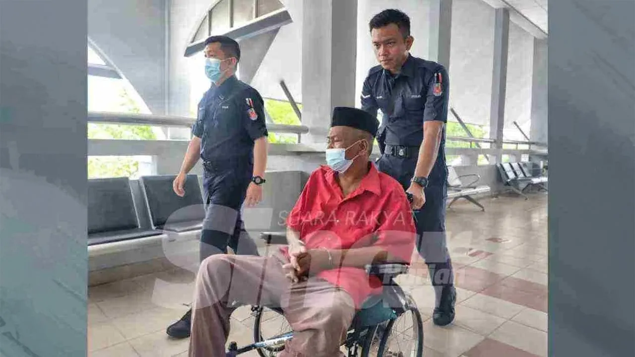 Pesakit dialisis warga emas, Zulkefli Abdul Rani, 60, dihukum penjara tiga tahun oleh mahkamah atas pertuduhan melakukan amang seksual fizikal terhadap pesakit remaja perempuan di sebuah hospital di Kuala Pilah, Januari lalu. -- SINAR HARIAN