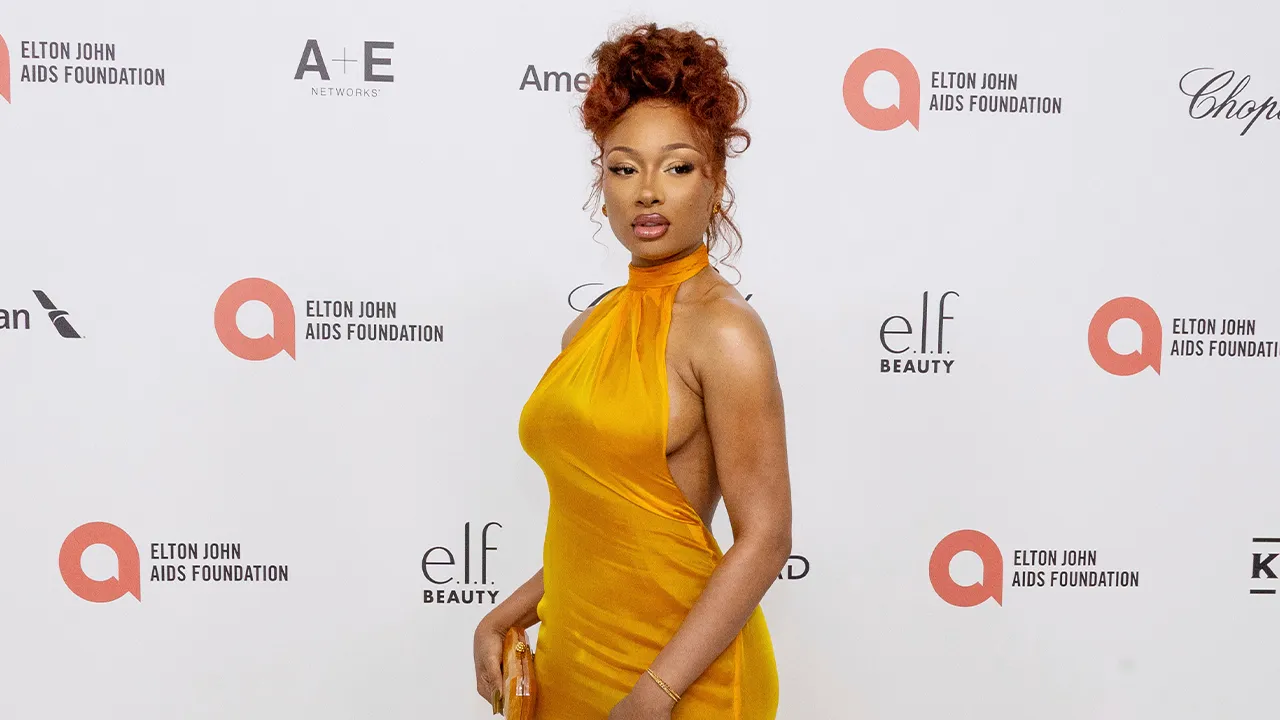 FILE - Megan Thee Stallion appears at the 33rd Annual Elton John AIDS Foundation Academy Awards Viewing Party in West Hollywood, Calif., on March 2, 2025. (Photo by Willy Sanjuan/Invision/AP, File)