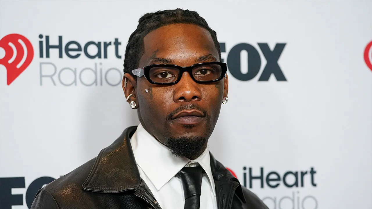 Offset arrives at the iHeartRadio Music Award_AP