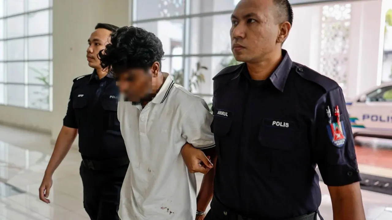 Pemandu Disyaki Mabuk Rempuh Amirul Hafiz di Klang baru2 ini