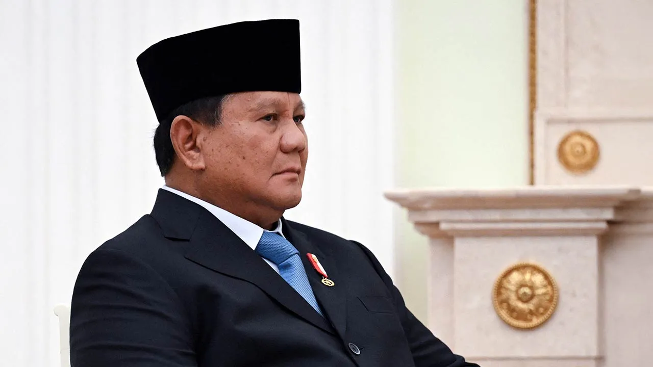 Indonesia’s President Prabowo Subianto attends a meeting with Russia’s President Vladimir Putin at the Kremlin in Moscow, Russia, April 13, 2026. Igor Ivanko/Pool via REUTERS