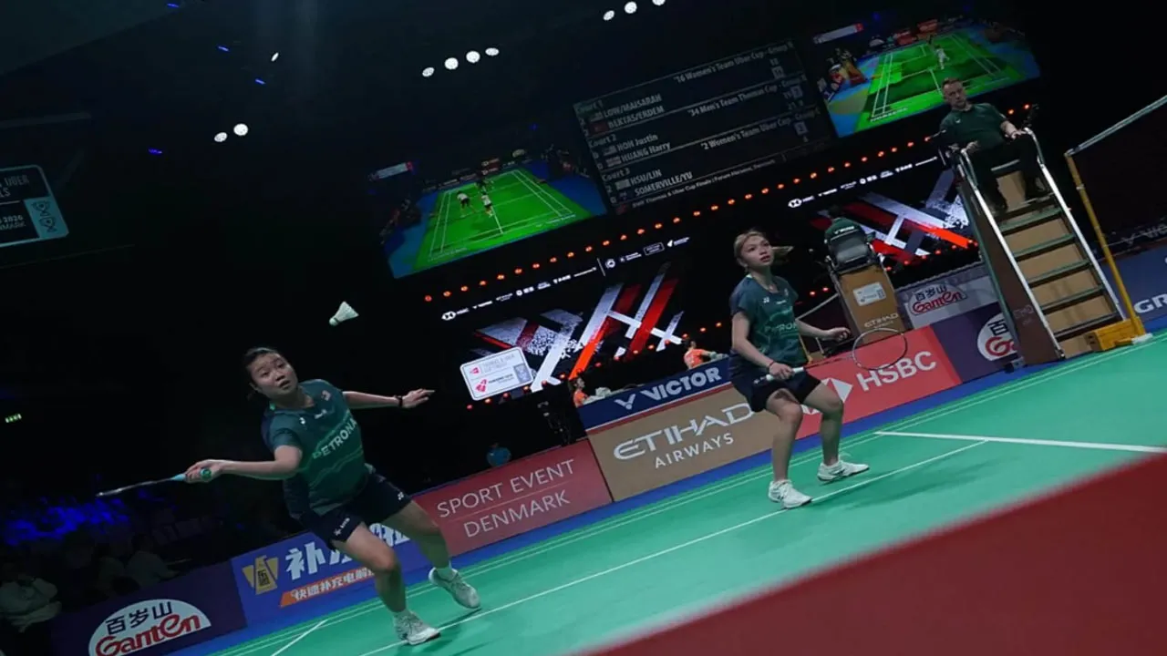 K. Letshanaa menceriakan kem negara selepas bermula langkah kanan dengan menghadiahkan mata pertama buat kem Piala Uber negara yang beraksi Kumpulan B ketika mengatasi Turkiye, sebentar tadi.