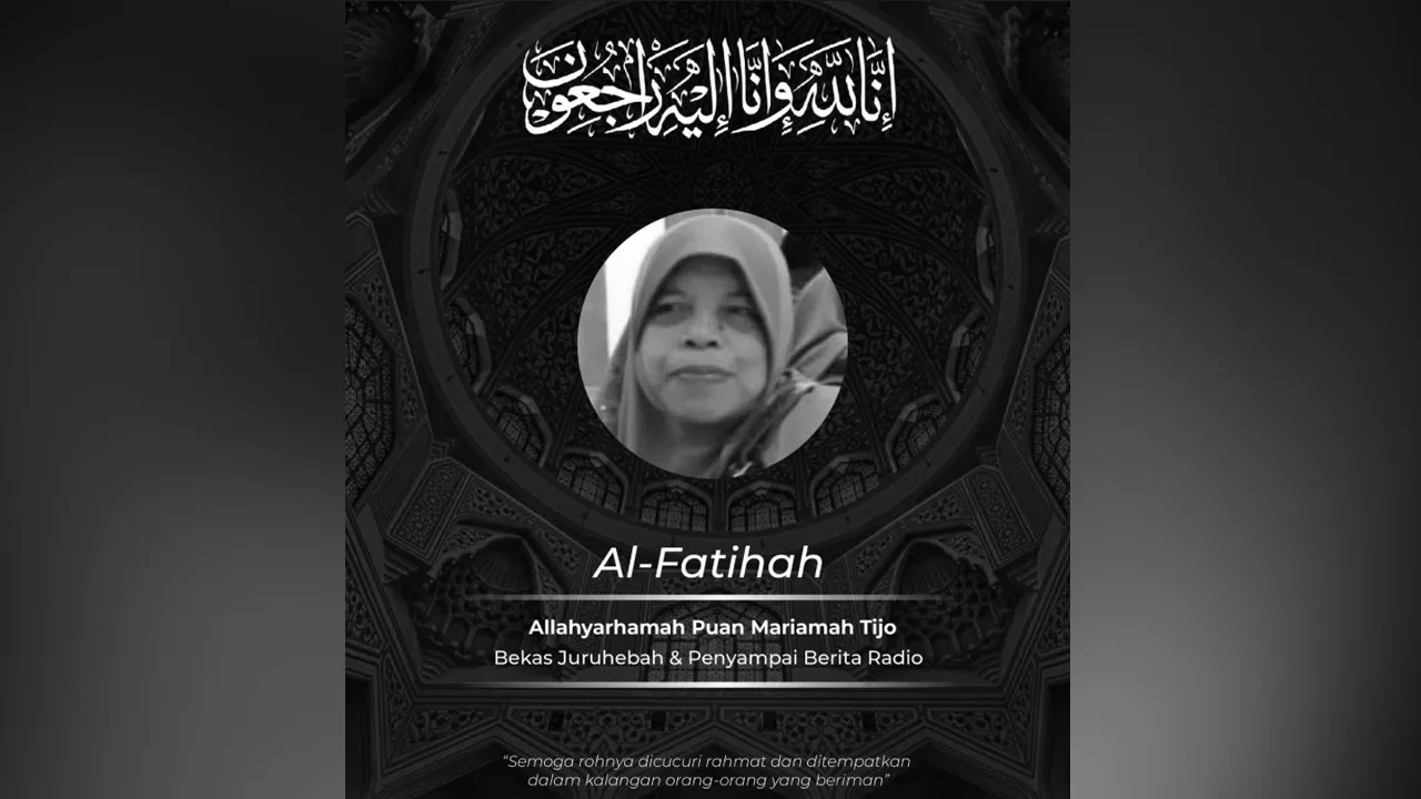 Puan Mariamah tijo meninggal dunia