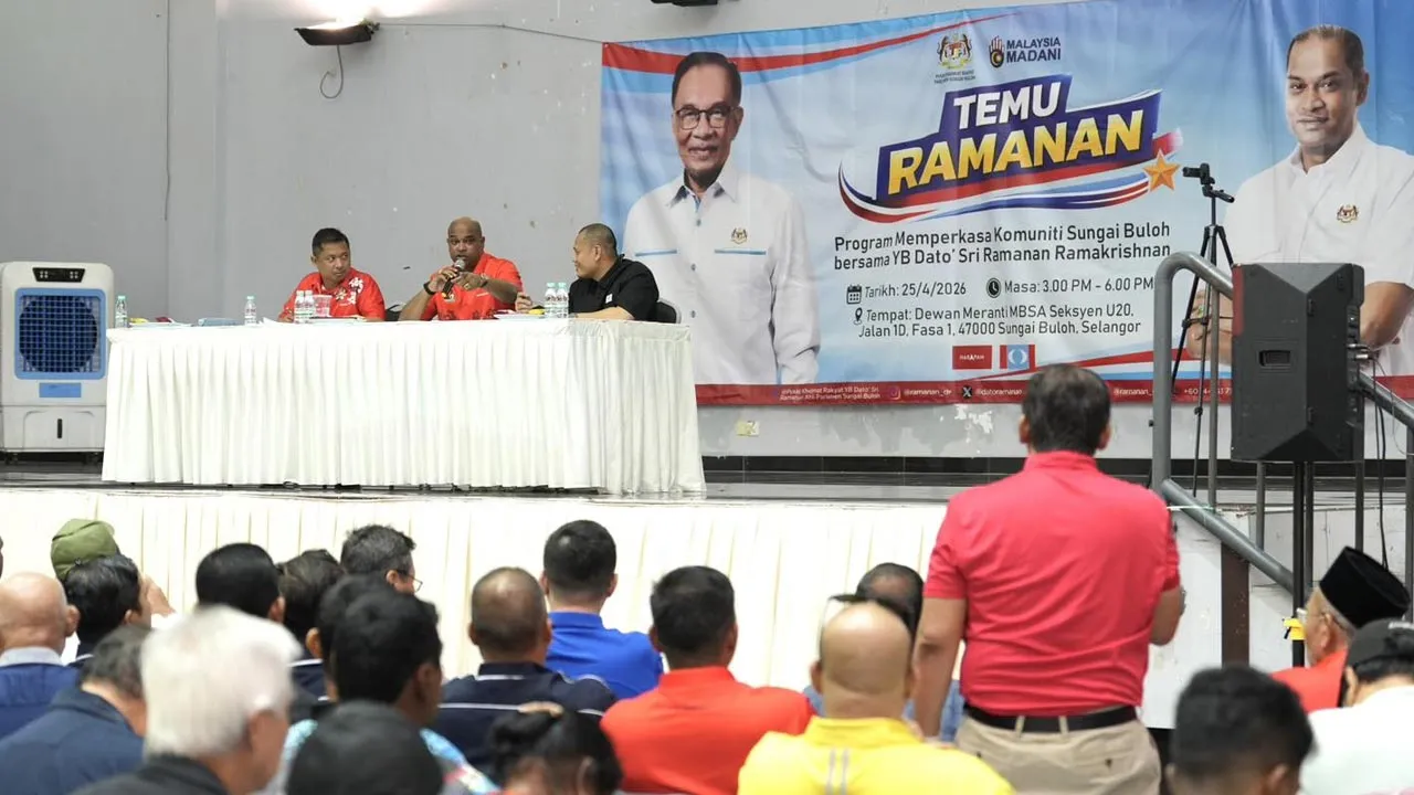 Petang tadi, saya telah mengadakan satu pertemuan bersama hampir 250 wakil Persatuan Penduduk, KRT, JMB dan MC dari seluruh kawasan Parlimen Sungai Buloh. -- FB Ramanan Ramakrishnan Official Media