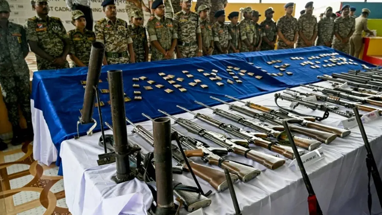 Naxalite rebels controlled nearly a third of India at the height of their Maoist insurgency in the mid-2000s (Shammi MEHRA)