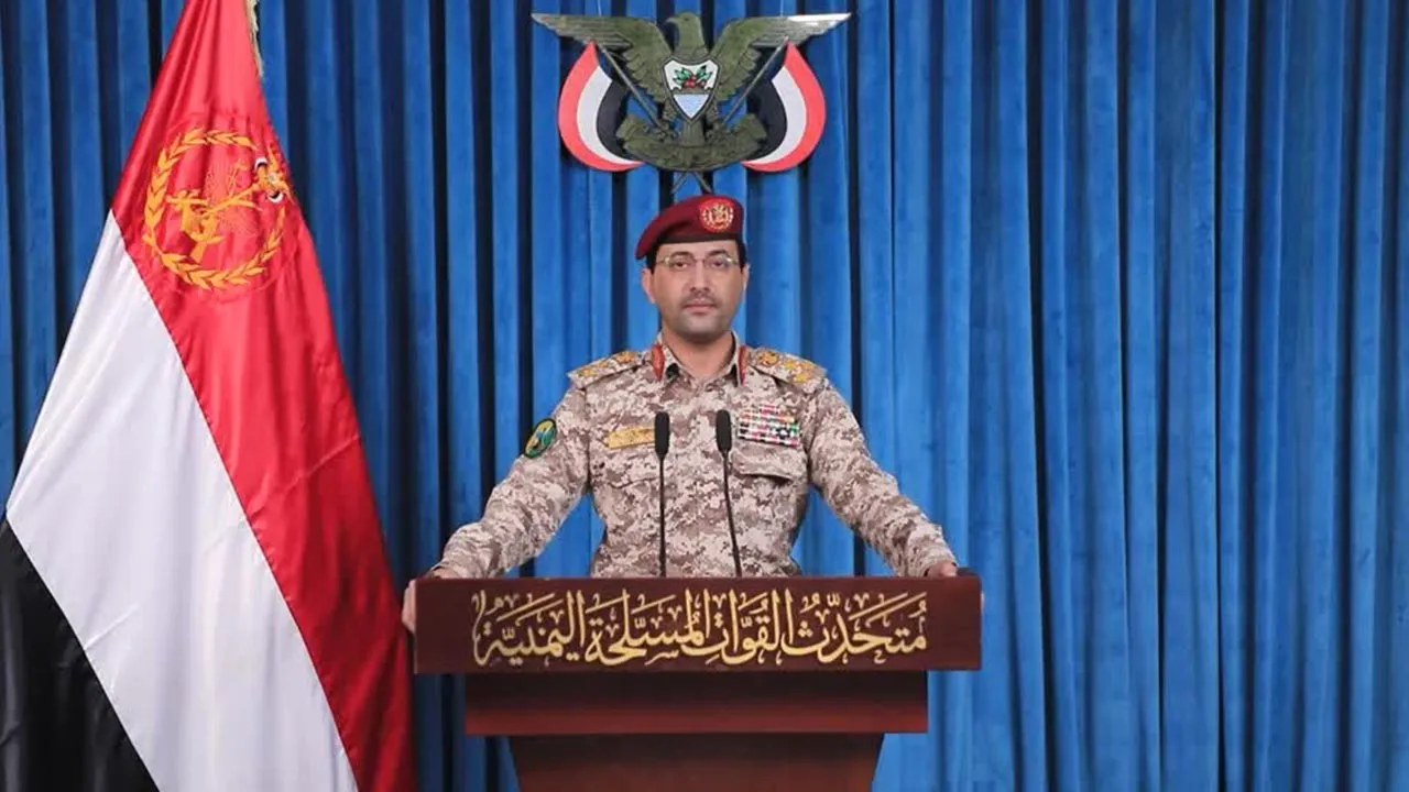 HOUTHI MILITARY SPOKESMAN, YAHYA SAREA