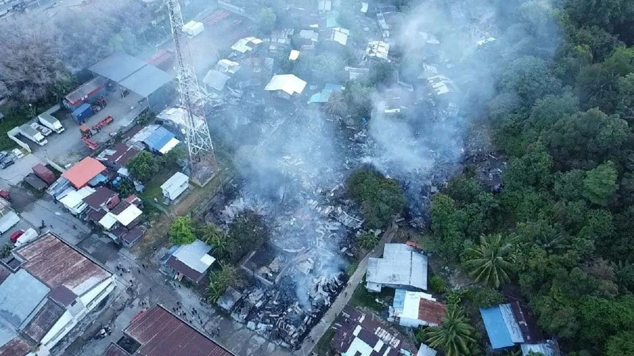 kebakaran Kampung Karamunting