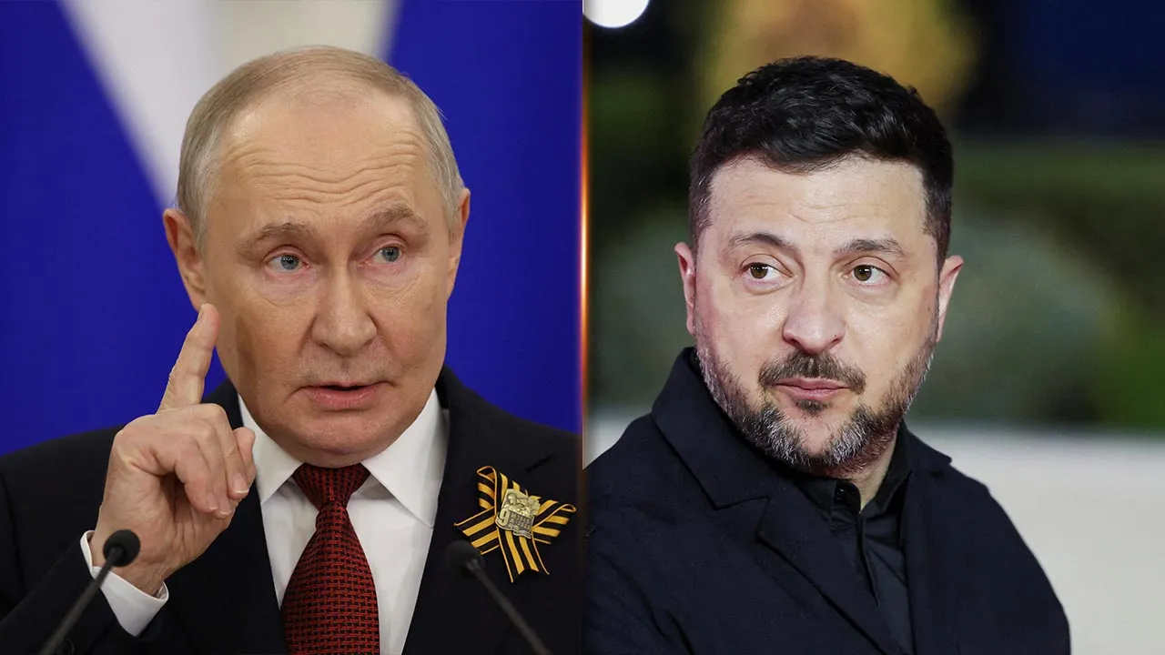 Vladimir Putin Volodymyr Zelenskyy