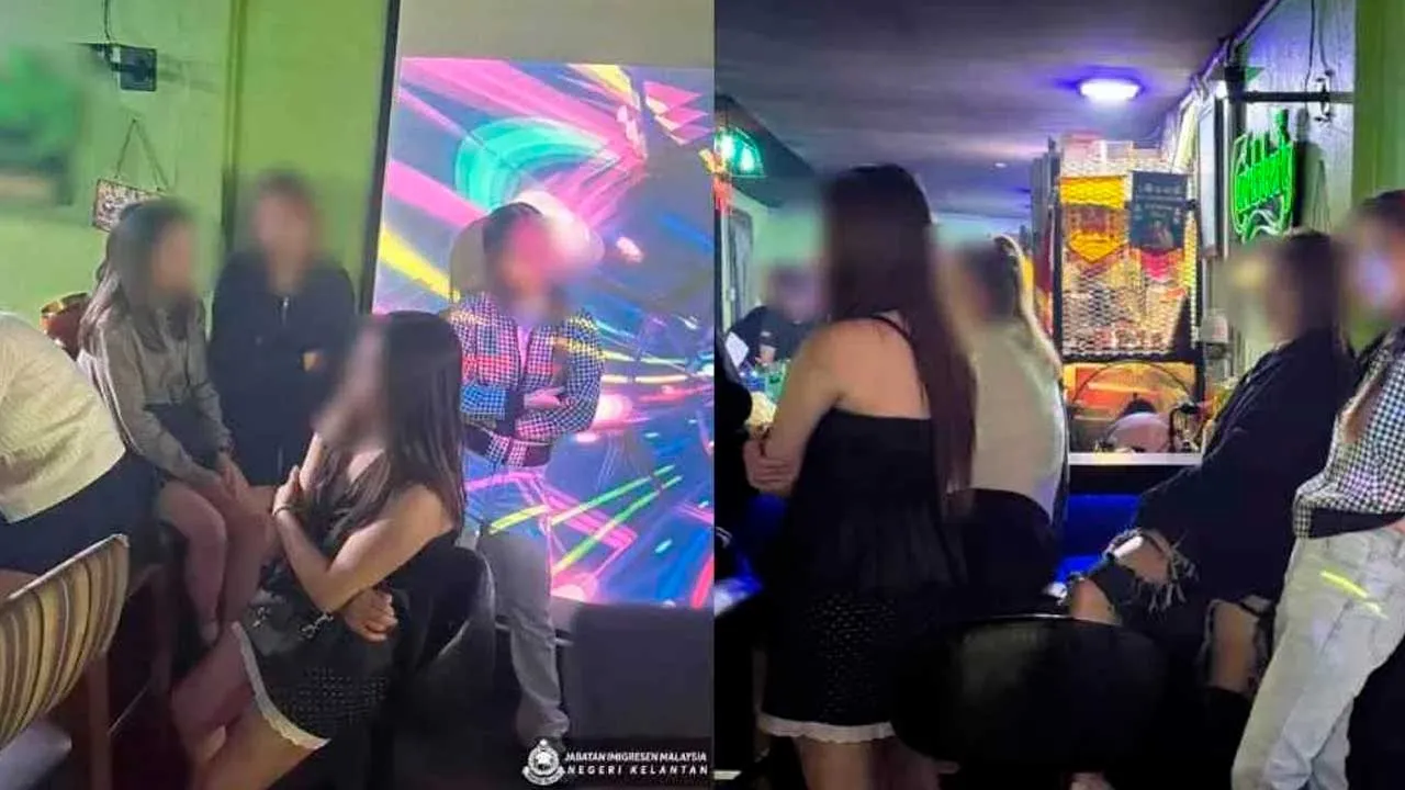 Kegiatan tujuh wanita warga asing yang dipercayai menyalahgunakan pas dengan bekerja sebagai GRO terbongkar selepas mereka dicekup JIM Kelantan menerusi Ops Gegar di sekitar Bandar Kota Bharu pada Khamis.Foto:JIM
