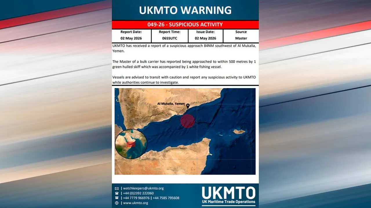 Suspicious Vessel Activity_UKMTO