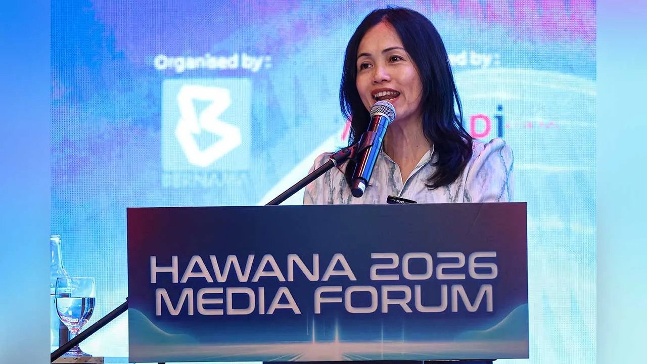 KUALA LUMPUR, May 7 -- Deputy Minister of Communications Teo Nie Ching delivers her speech at the HAWANA 2026 Media Forum here today.  -- fotoBERNAMA (2026) COPYRIGHT RESERVED