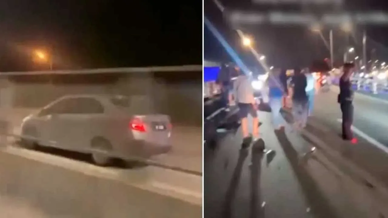 SHAH ALAM - Seorang penunggang motosikal cedera parah selepas dirempuh sebuah kereta yang dipandu seorang lelaki dipercayai berada di bawah pengaruh alkohol serta memandu melawan arus dalam kejadian di Persiaran Kota, Klang.