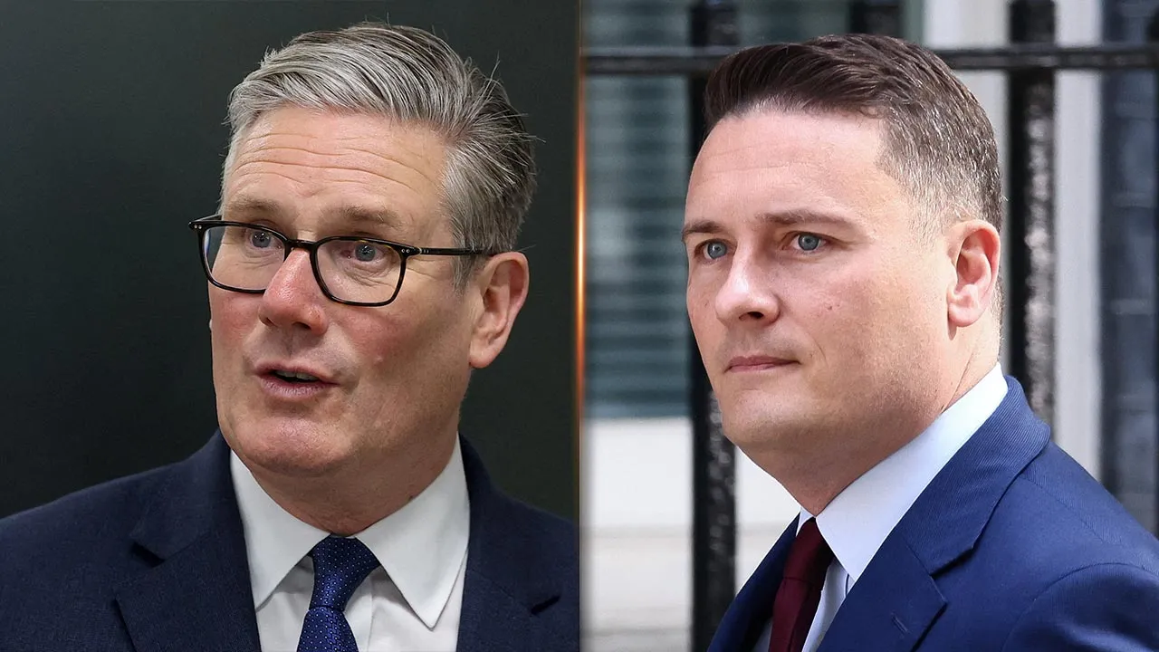 Prime Minister Sir Keir Starmer & Health Secretary Wes Streeting utk TB