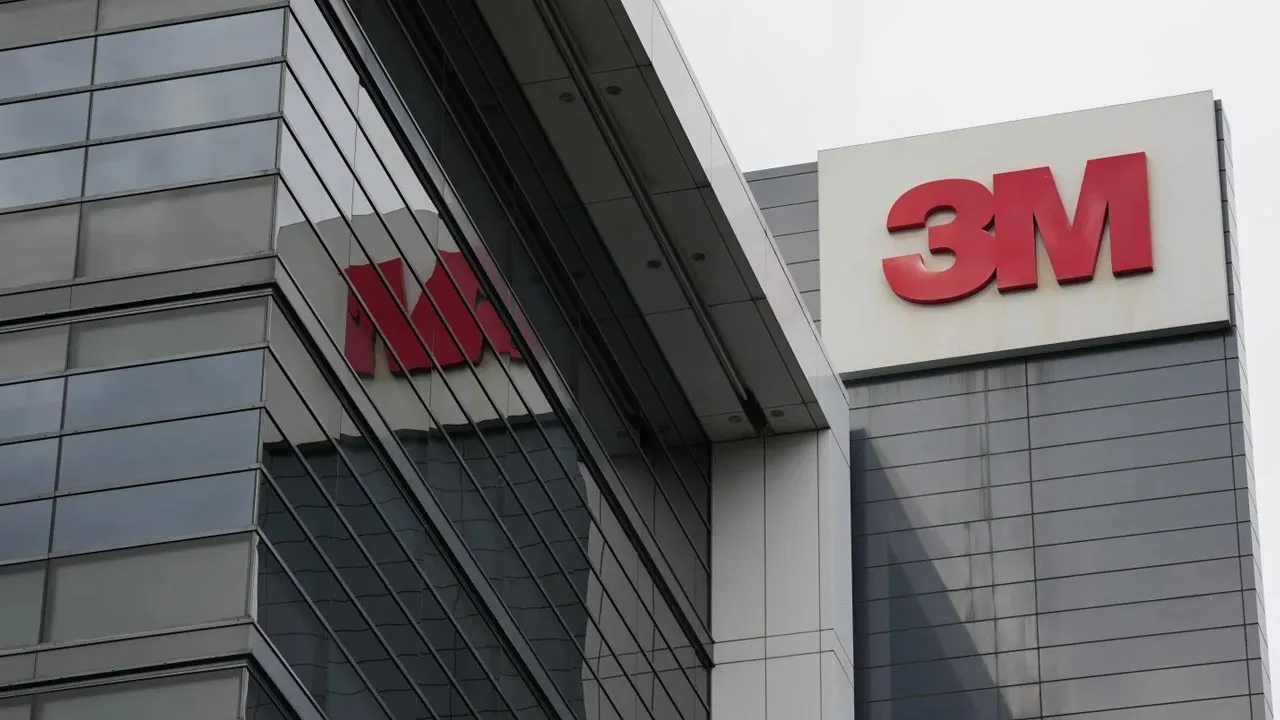 The 3M chemical manufacturer's building is seen in a suburb of Sydney, Thursday, May 28, 2026. (AP Photo/Mark Baker)