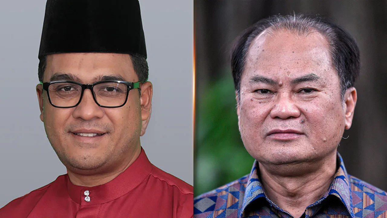 Abbas Azmi (Kredit: Dewan Negeri Selangor) dan Ronnie Liu (Kredit: BERNAMA)