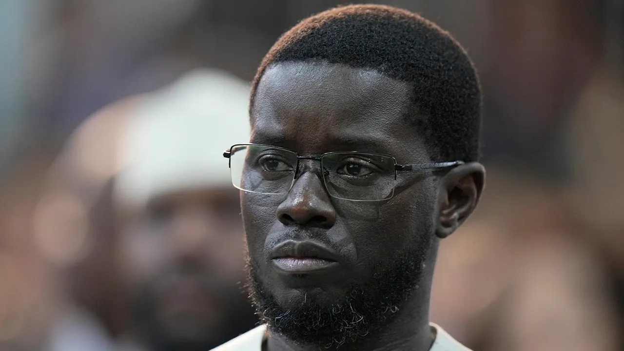 Senegal President Bassirou Diomaye Faye attends the Africa Forward Summit at the Kenyatta International Convention Centre in Nairobi, Kenya, Tuesday, May 12, 2026. (AP Photo/Brian Inganga)