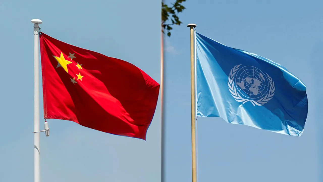 CHINA UNESCO FLAG