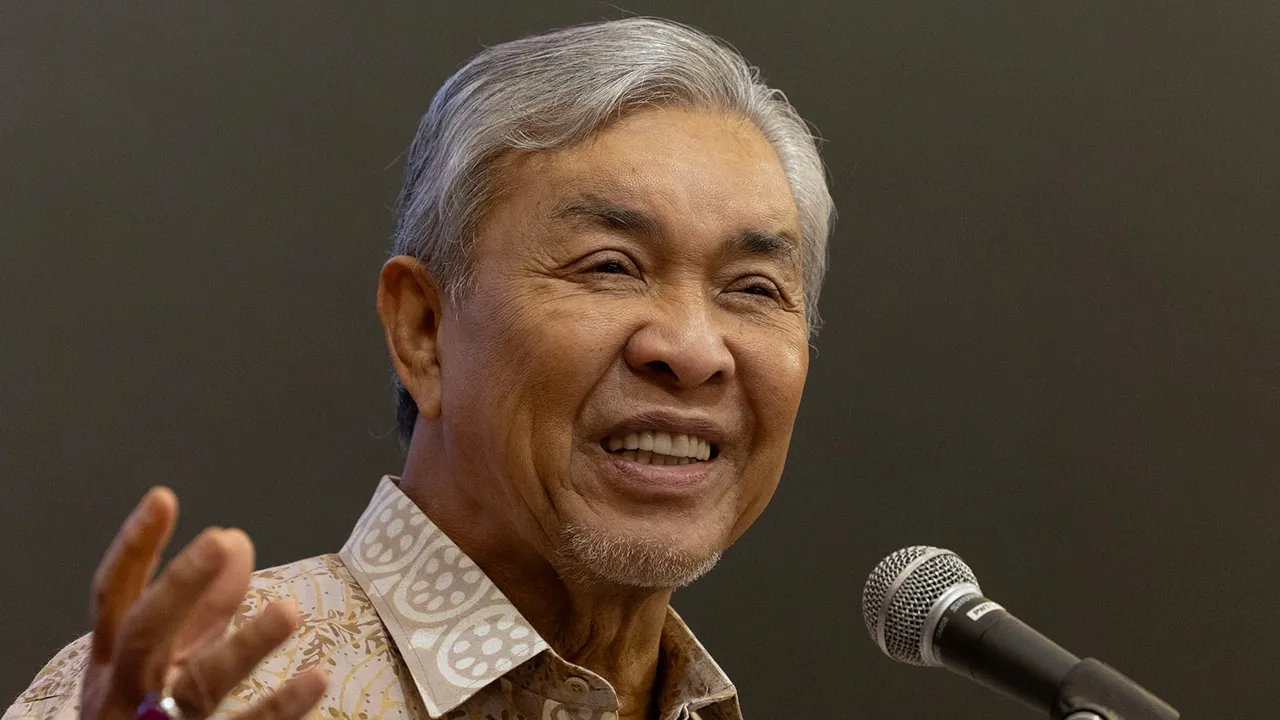 Timbalan Perdana Menteri Datuk Seri Dr Ahmad Zahid Hamidi hadir ke Majlis Pelancaran Pelan Tindakan Dasar Sosial Negara 2026-2030 