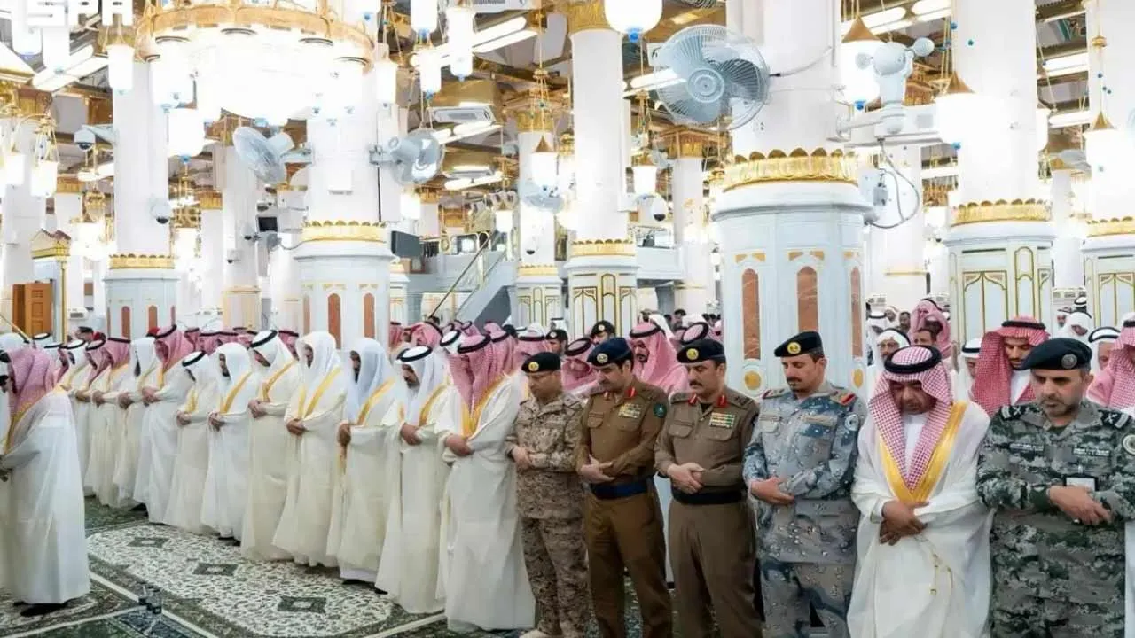 Eid Adha prayers Prophet's Mosque