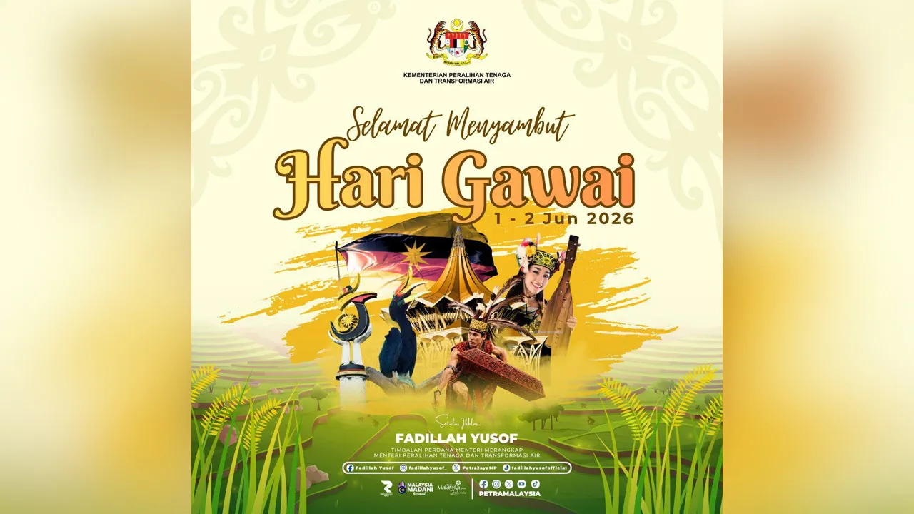 Selamat Menyambut perayaan Hari Gawai Dayak. FB Fadillah Yusof