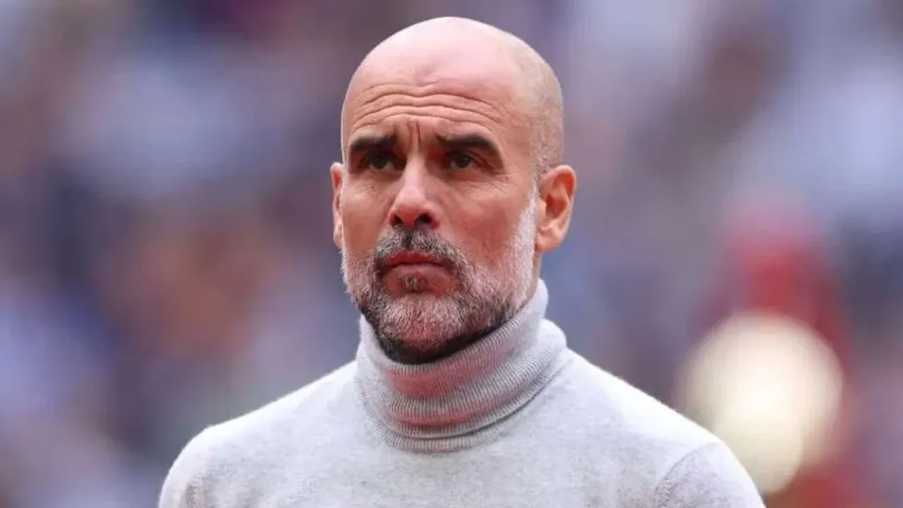 PENGENDALI Manchester City, Pep Guardiola membuat pengakuan mengejutkan mengenai penyesalan terbesarnya sepanjang sedekad mengemudi kelab itu di Stadium Etihad.