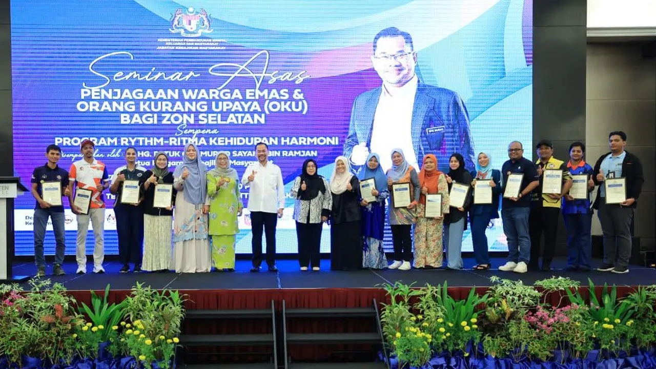 JKM Sasar Laksana 266 Program Sihat Warga Emas, Terapi OKU Menerusi Rythm -- FB Jabatan Kebajikan Masyarakat