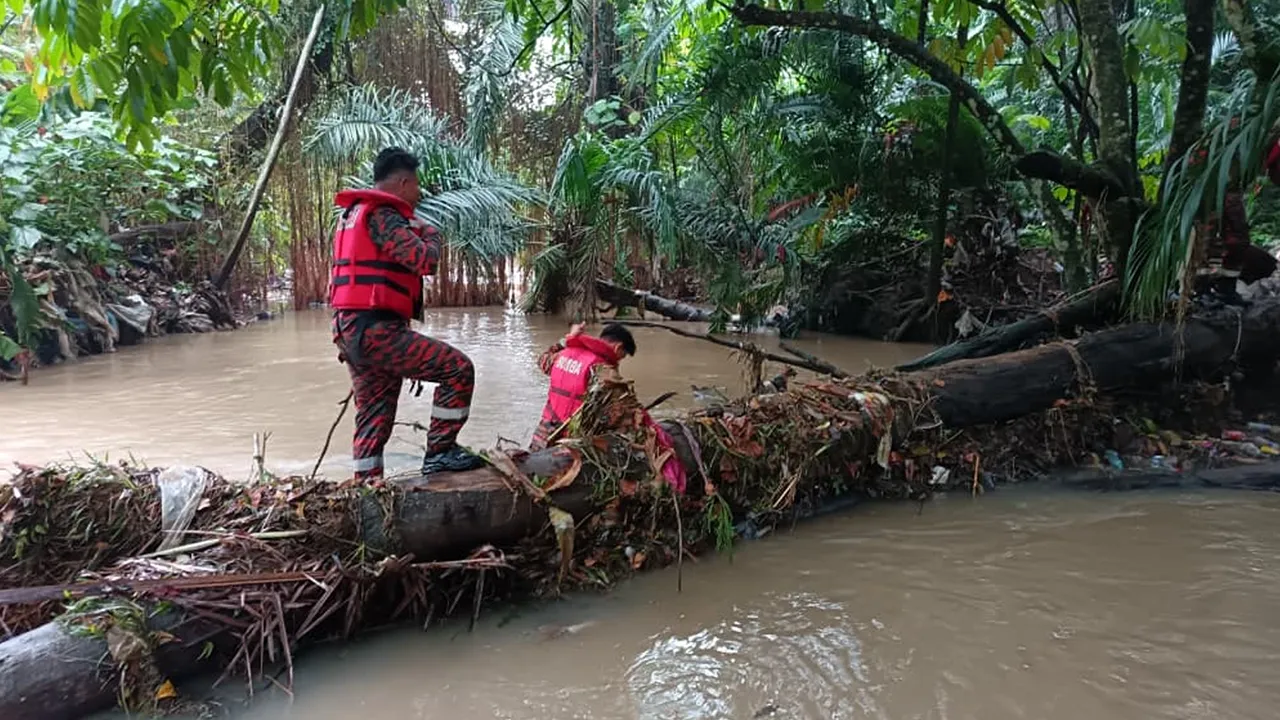 LEMAS NKVE. Kredit: Bomba Selangor