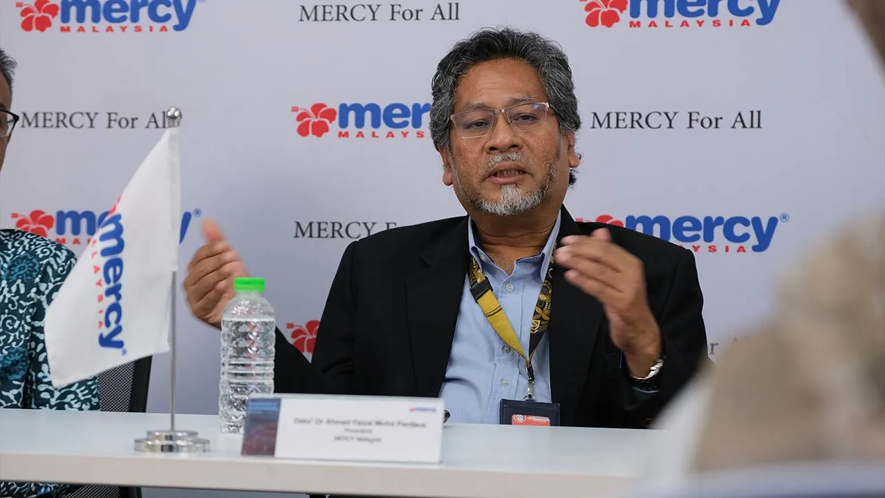Presiden MERCY Malaysia Profesor Datuk Dr Ahmad Faizal Mohd Perdaus