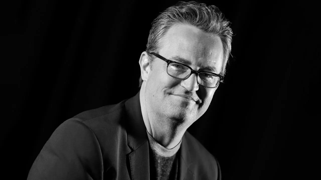 FILE - Matthew Perry poses for a portrait in New York on Feb. 17, 2015. (Photo by Brian Ach/Invision/AP, File)