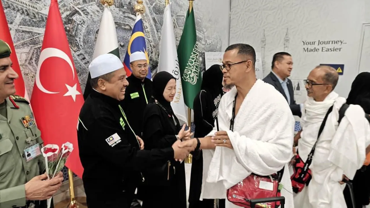 Ketua Rombongan Haji Malaysia, Mohd Hisham Harun,