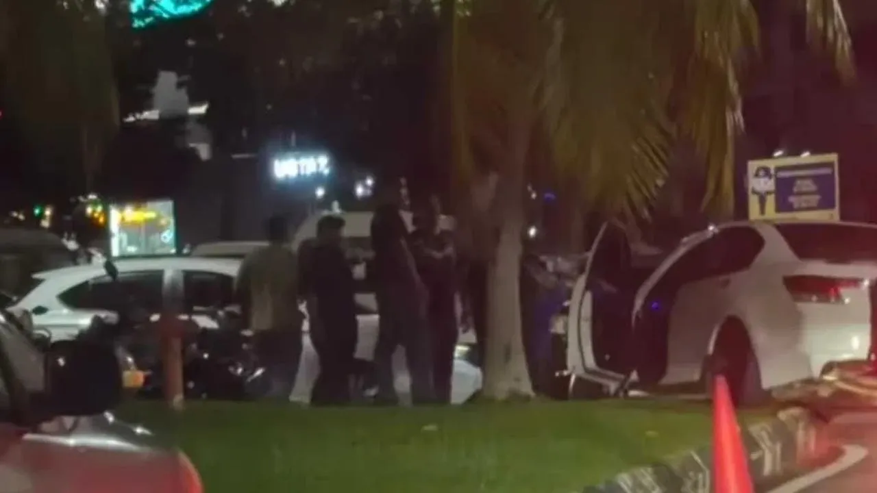 Tangkap layar video tular yang dikatakan berlaku kes tembakan di Nilai pada -- SINAR HARIAN