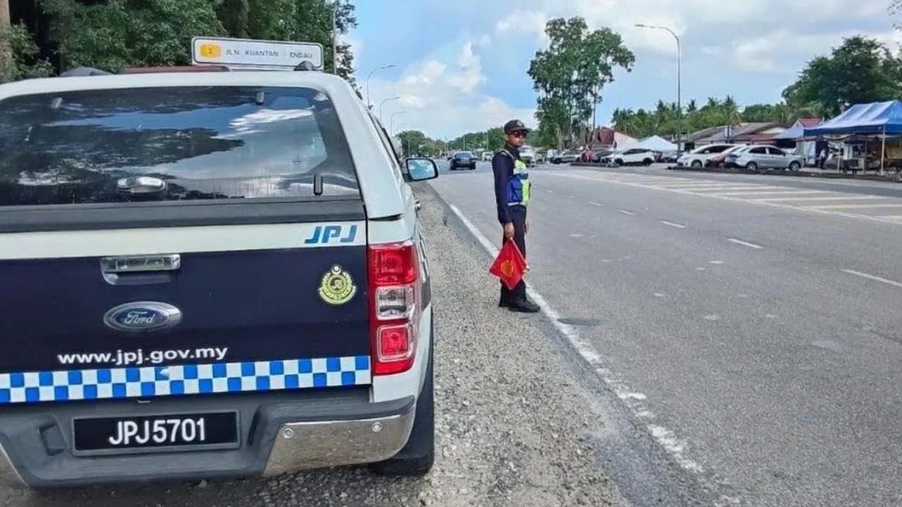 Ops Khas Hari Raya Aidiladha: JPJ Pahang Keluar 1,348 Notis, Lima Kenderaan Disita -- kredit JPJ Pahang