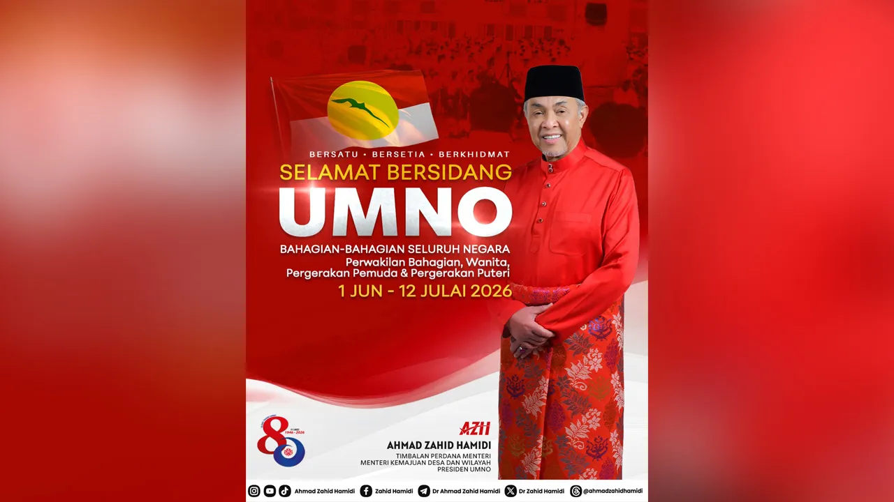 Persidangan Tahunan UMNO. FB Zahid Hamidi