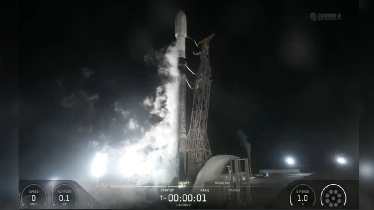 SEOUL, May 3 (Bernama-Yonhap) -- A South Korean Earth-observation satellite has been launched into low- Earth orbit from a US base, Yonhap News Agency reported. SpaceX launched a Falcon 9 rocket from Vandenberg Space Force Base in Santa Barbara County, California, at 11.59 pm Saturday (local time), carrying 45 payloads.