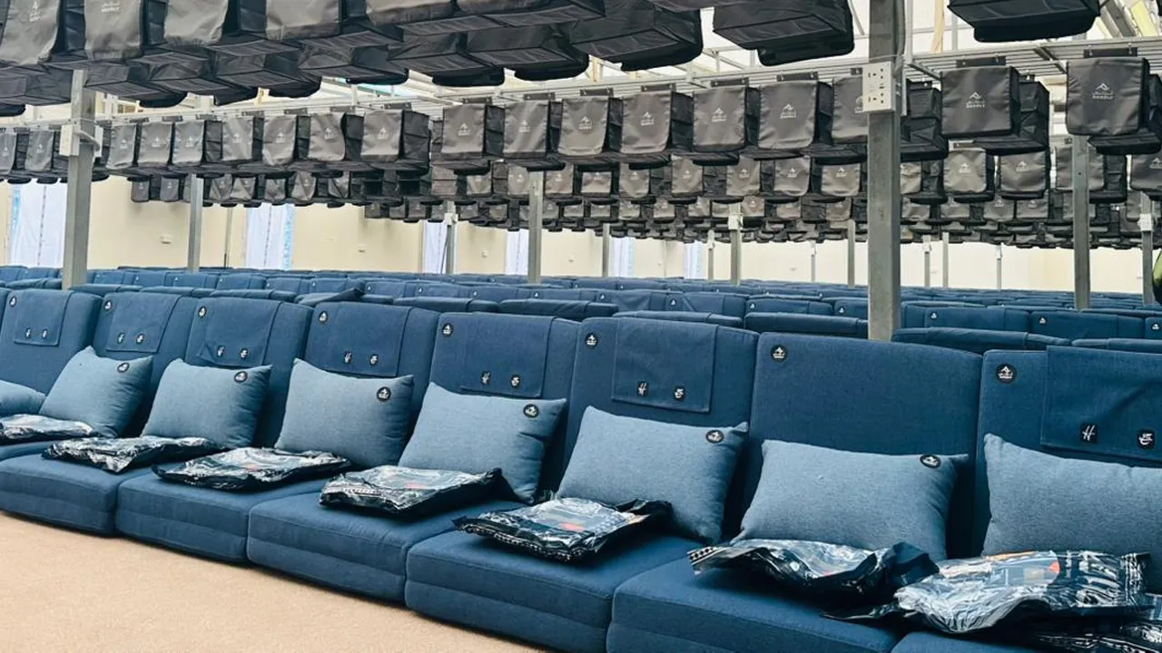 Lembaga Tabung Haji memperkenalkan pelbagai pembaharuan dalam operasi Masyair musim haji tahun ini termasuk penyediaan sofa bed individu, khemah penebat haba serta penambahan tandas di Mina bagi meningkatkan keselesaan jemaah haji Malaysia. Foto Astro AWANI