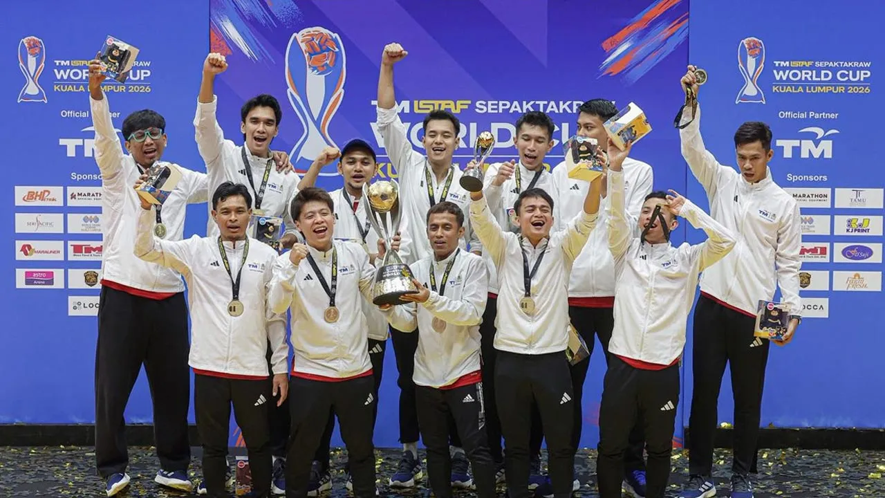 Takraw PMX. Kredit: FB Anwar Ibrahim